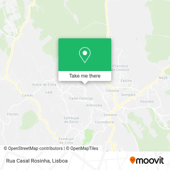 Rua Casal Rosinha map