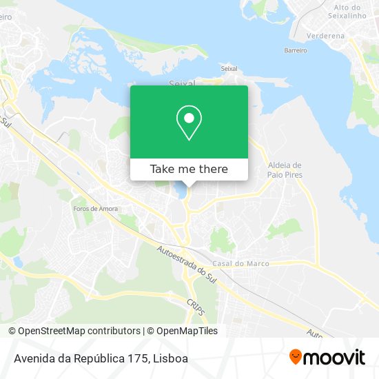 Avenida da República 175 map