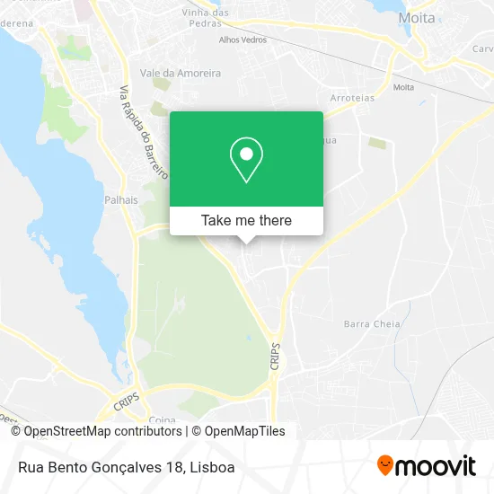 Rua Bento Gonçalves 18 map