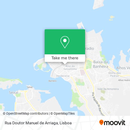 Rua Doutor Manuel de Arriaga map