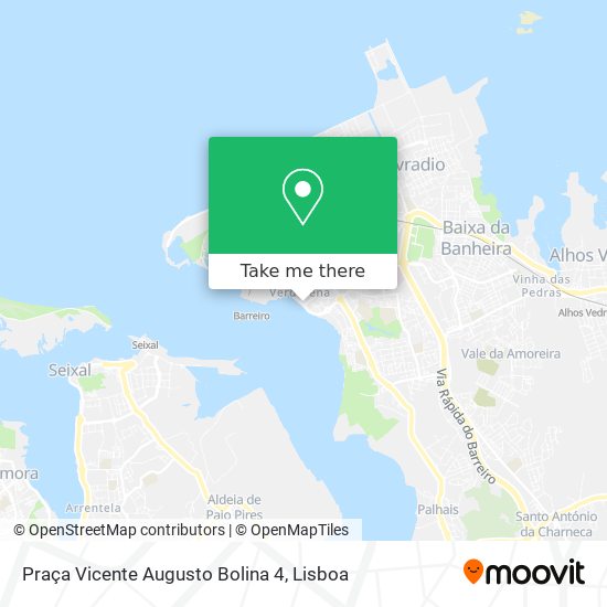 Praça Vicente Augusto Bolina 4 map