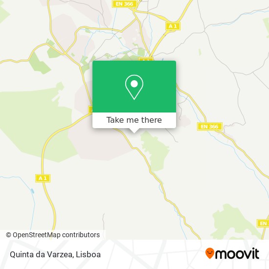 Quinta da Varzea mapa