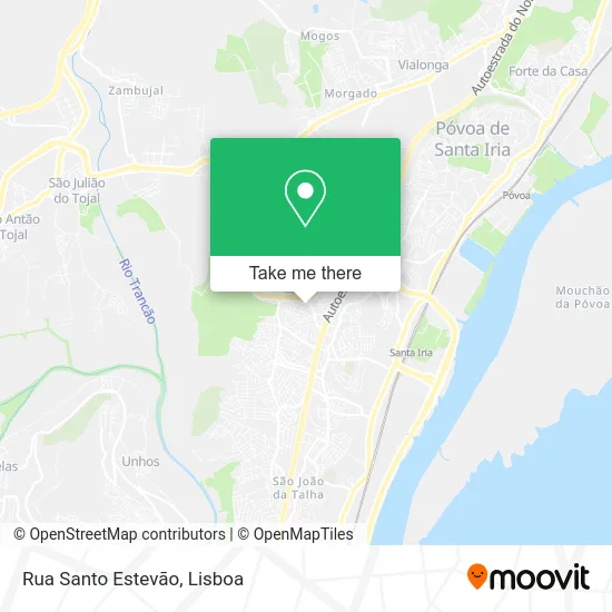 Rua Santo Estevão map