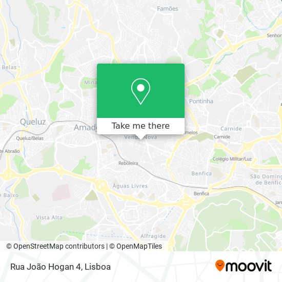 Rua João Hogan 4 mapa