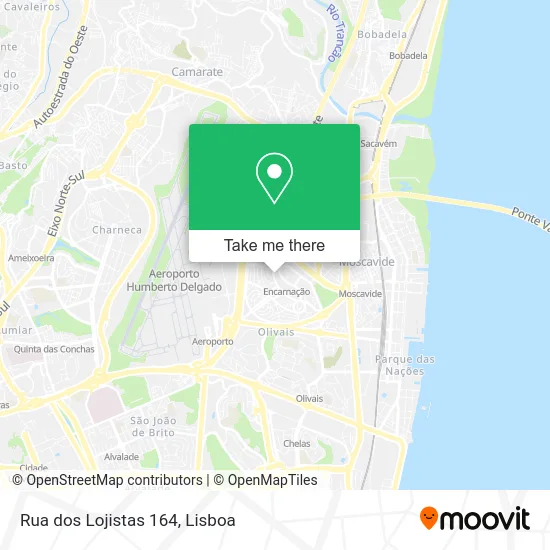 Rua dos Lojistas 164 map