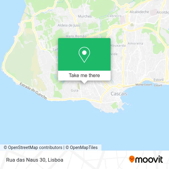 Rua das Naus 30 map