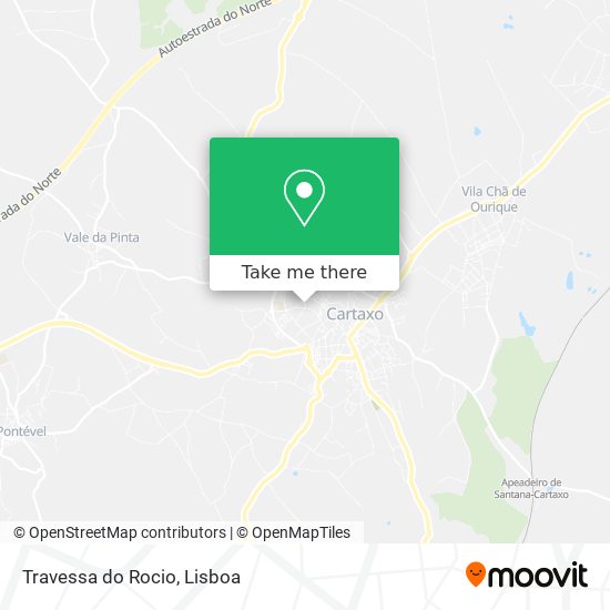 Travessa do Rocio mapa