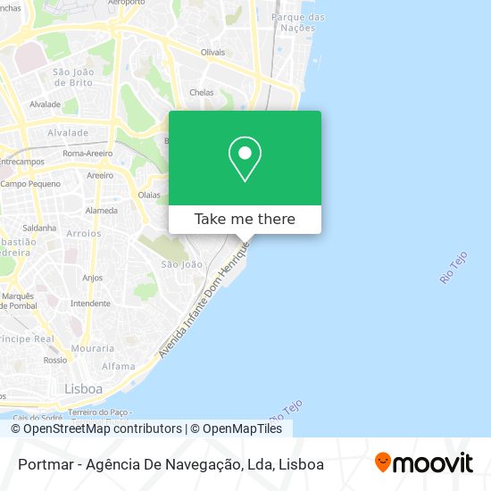 Portmar - Agência De Navegação, Lda map