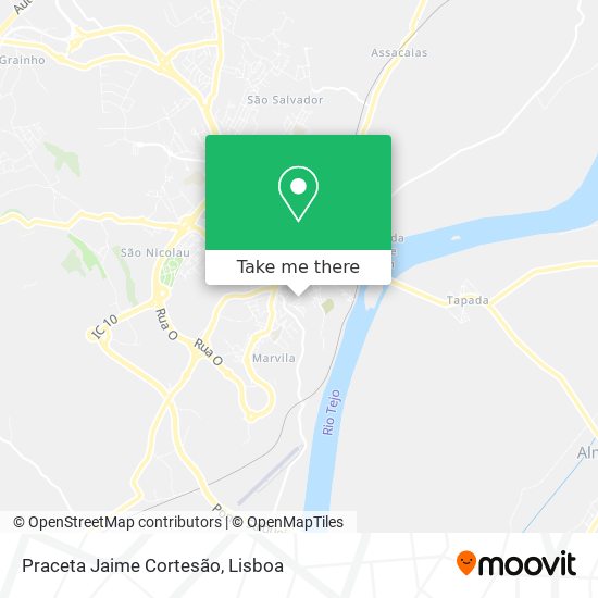 Praceta Jaime Cortesão map