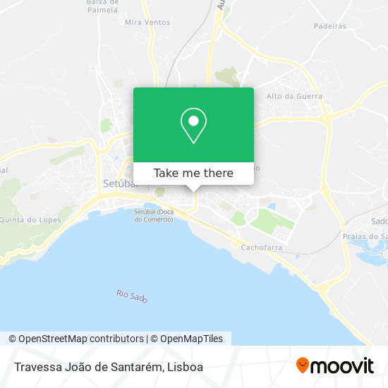 Travessa João de Santarém map