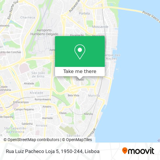 Rua Luiz Pacheco Loja 5, 1950-244 mapa