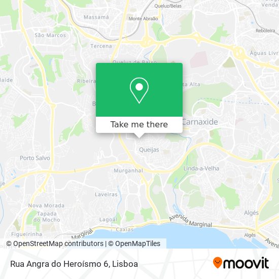 Rua Angra do Heroísmo 6 mapa