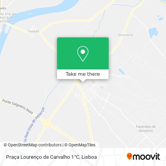 Praça Lourenço de Carvalho 1°C map