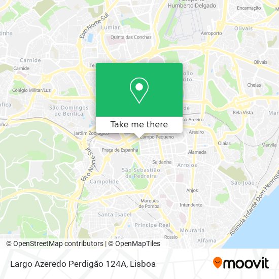 Largo Azeredo Perdigão 124A map