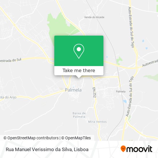 Rua Manuel Verissimo da Silva map