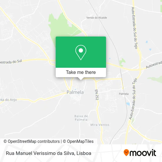 Rua Manuel Verissimo da Silva map