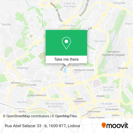 Rua Abel Salazar 33 - b, 1600-817 map