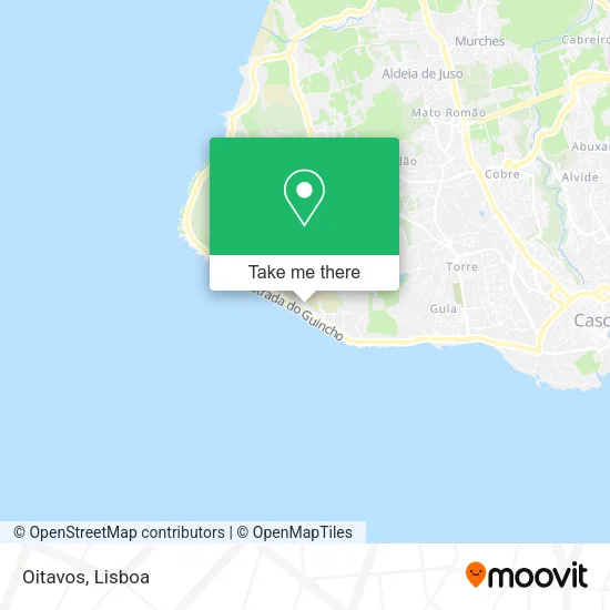 Oitavos map