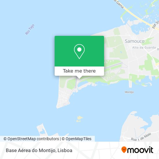 Base Aérea do Montijo map
