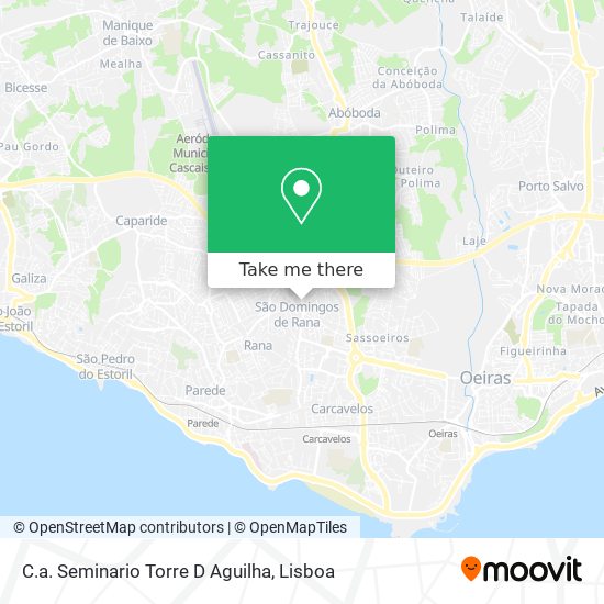 C.a. Seminario Torre D Aguilha map