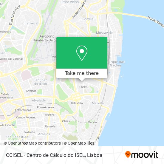 CCISEL - Centro de Cálculo do ISEL map