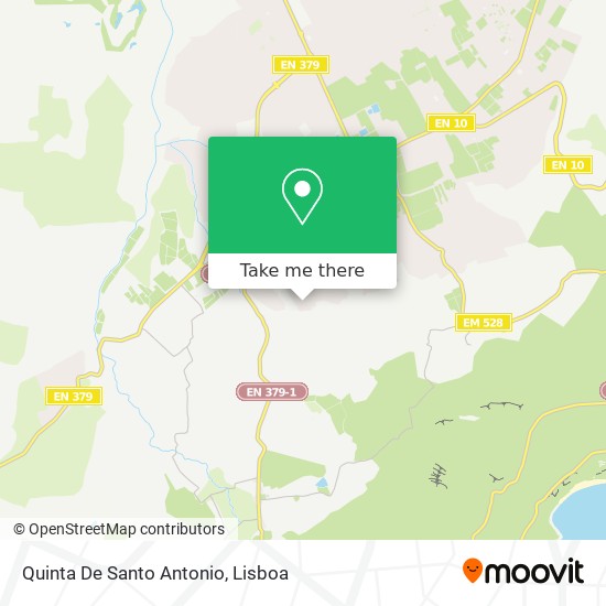 Quinta De Santo Antonio map