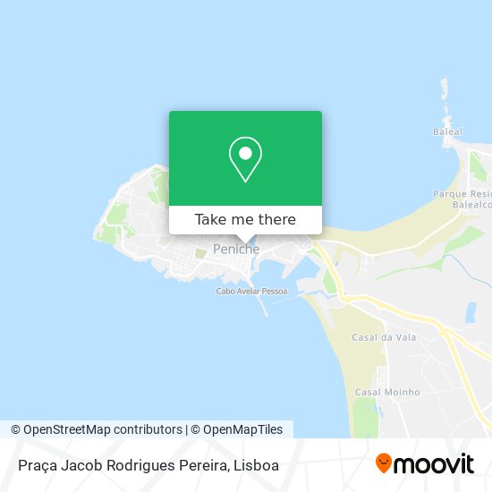 Praça Jacob Rodrigues Pereira mapa