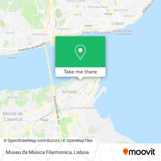 Museu da Música Filarmónica map