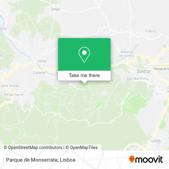 Parque de Monserrate map