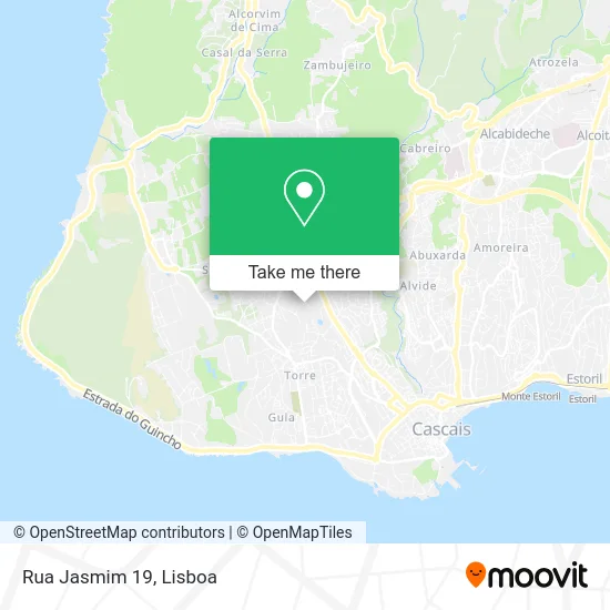 Rua Jasmim 19 map