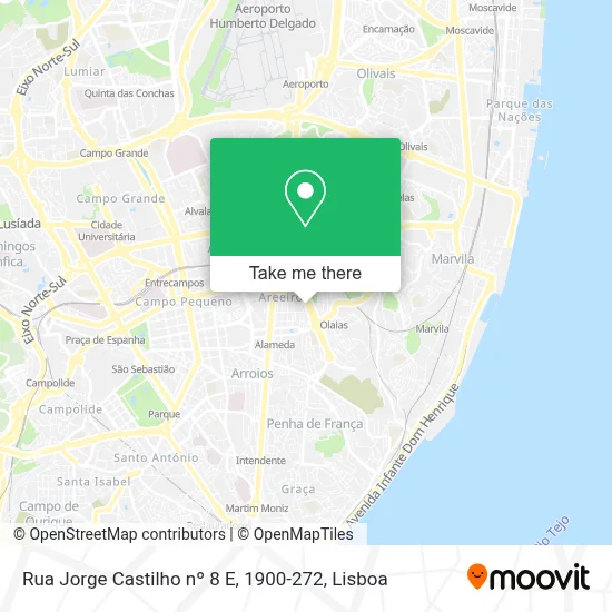 Rua Jorge Castilho nº 8 E, 1900-272 map