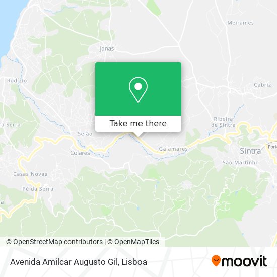 Avenida Amilcar Augusto Gil map