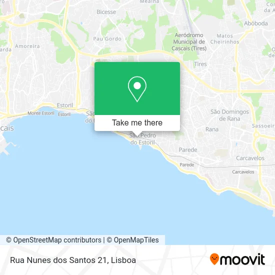 Rua Nunes dos Santos 21 map