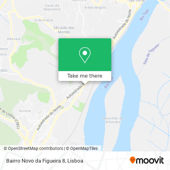 Bairro Novo da Figueira 8 mapa