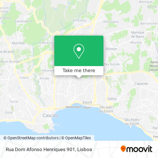 Rua Dom Afonso Henriques 901 map