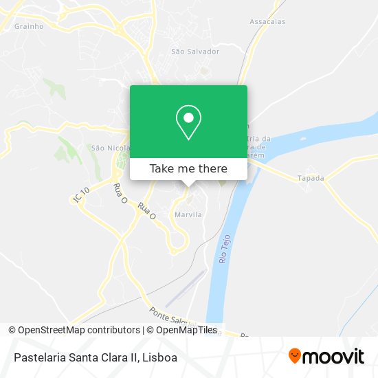 Pastelaria Santa Clara II map
