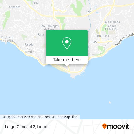 Largo Girassol 2 mapa