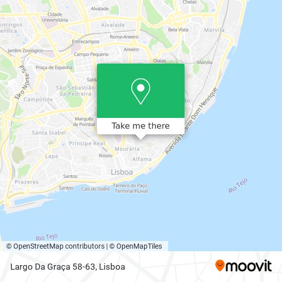 Largo Da Graça 58-63 map