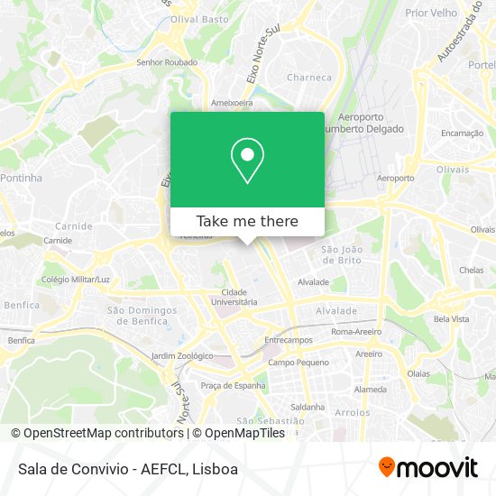 Sala de Convivio - AEFCL map