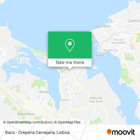 Baco - Creperia Cervejaria map