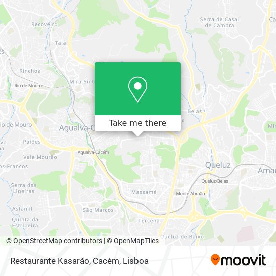 Restaurante Kasarão, Cacém map