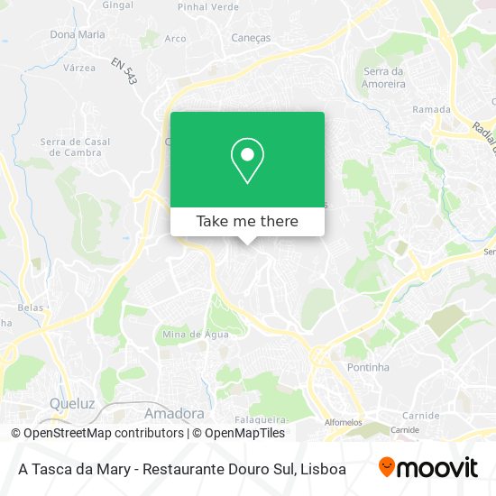 A Tasca da Mary - Restaurante Douro Sul map