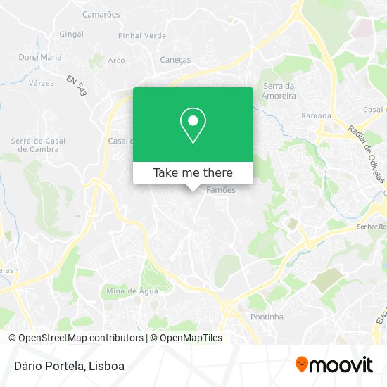 Dário Portela mapa