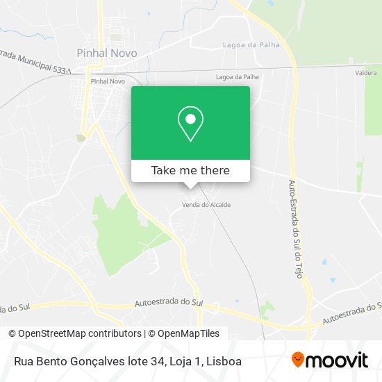 Rua Bento Gonçalves lote 34, Loja 1 map