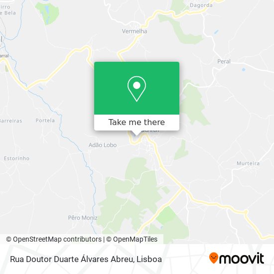 Rua Doutor Duarte Álvares Abreu map