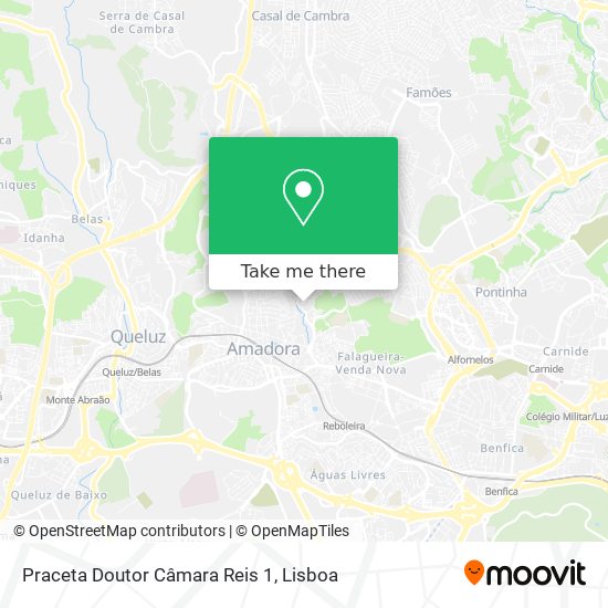 Praceta Doutor Câmara Reis 1 mapa