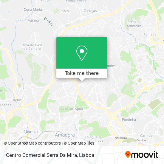 Centro Comercial Serra Da Mira map