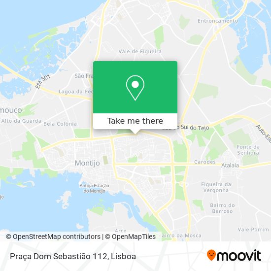 Praça Dom Sebastião 112 mapa