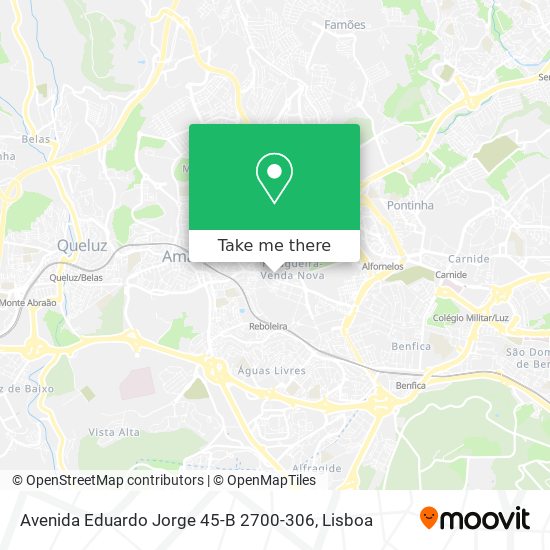 Avenida Eduardo Jorge 45-B 2700-306 mapa