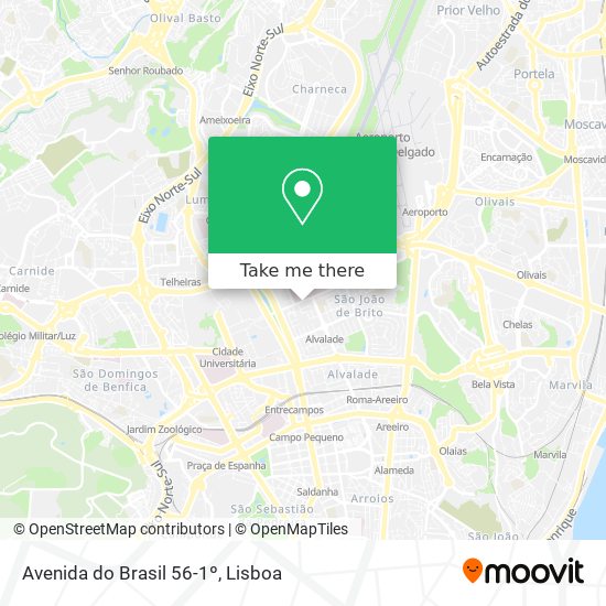 Avenida do Brasil 56-1º map